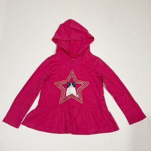 Carter’s Hooded  Sweatshirt Long Sleeve Cat Jersey- Toddler Size 2T